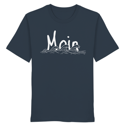 Moin & Wellen | Maritimes Lebensgefühl | Unisex Shirt Premium