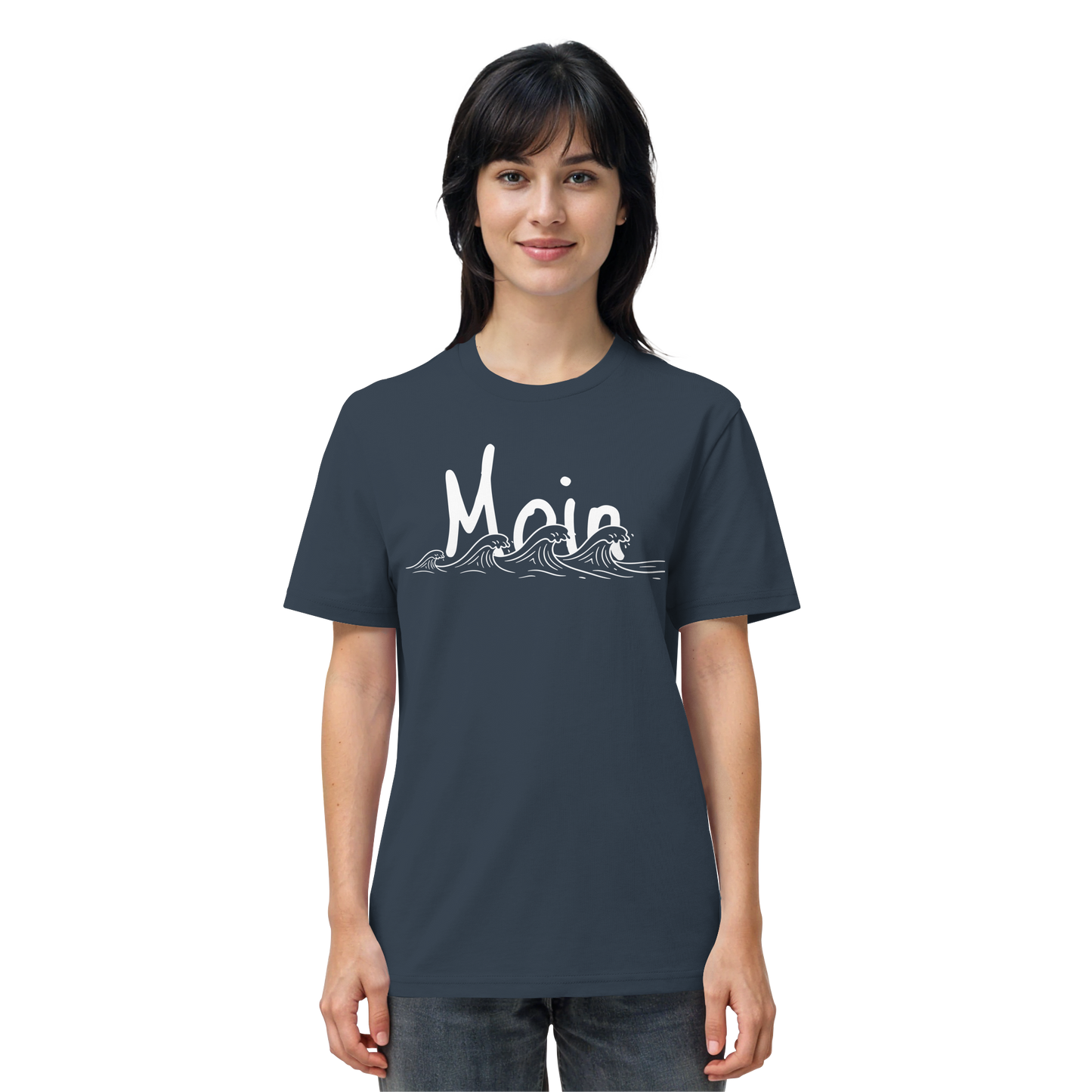 Moin & Wellen | Maritimes Lebensgefühl | Unisex Shirt Premium