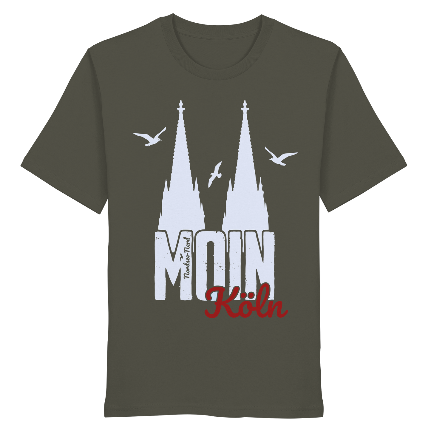 Moin Köln | Gruß von der Küste | Unisex Shirt Premium