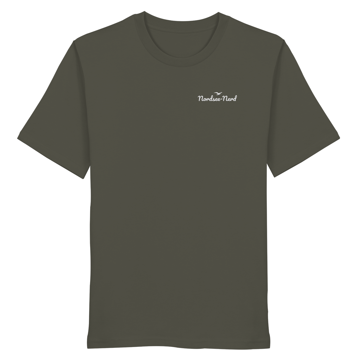 Nordsee-Nerd | Stick-Motiv | Unisex Shirt Premium