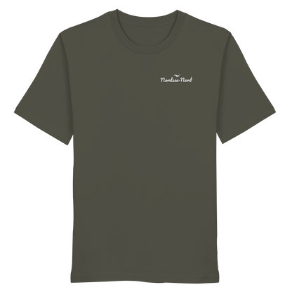 Nordsee-Nerd | Stick-Motiv | Unisex Shirt Premium