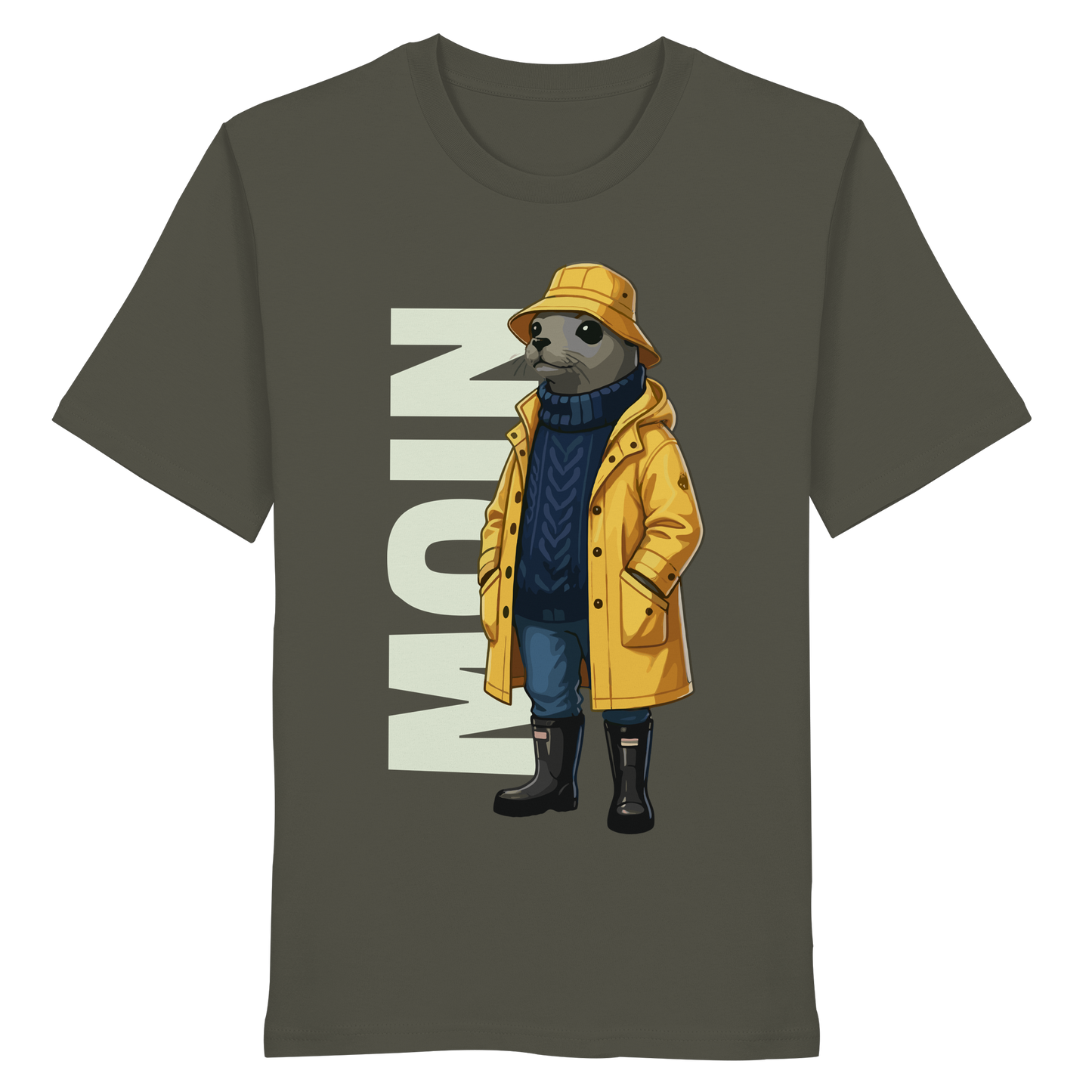 Moin & Seehund | Küstenflair | Unisex Shirt Premium