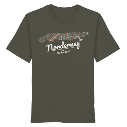 Norderney Wortwolke | 100% Bio-Baumwolle | Unisex Shirt Premium
