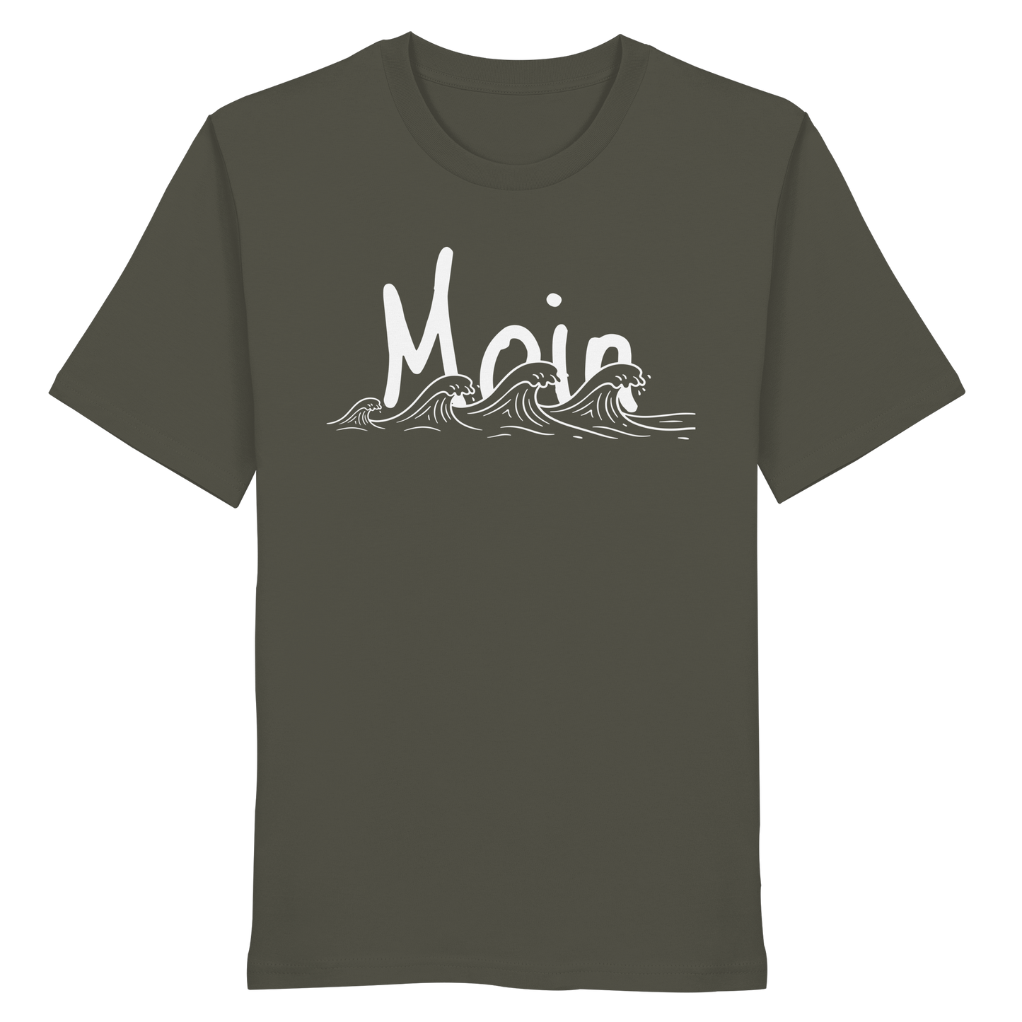Moin & Wellen | Maritimes Lebensgefühl | Unisex Shirt Premium