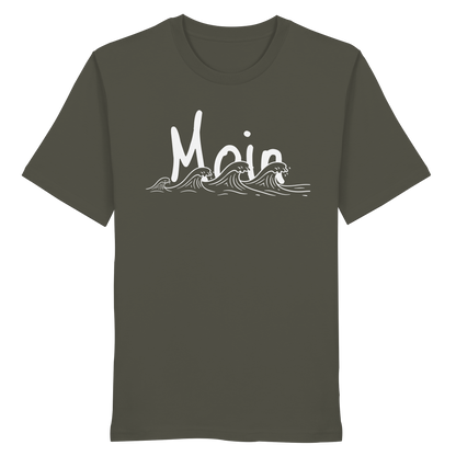 Moin & Wellen | Maritimes Lebensgefühl | Unisex Shirt Premium