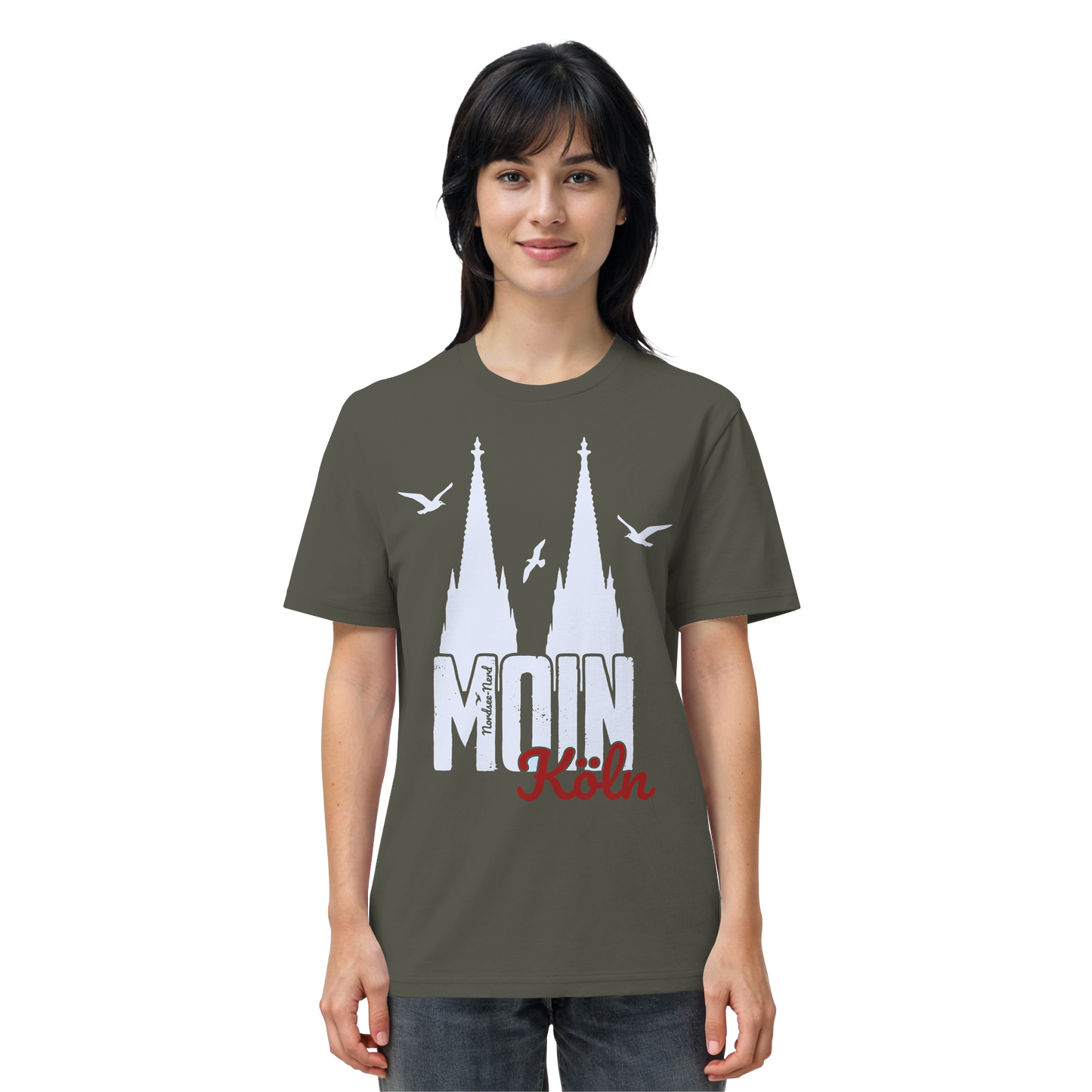 Moin Köln | Gruß von der Küste | Unisex Shirt Premium