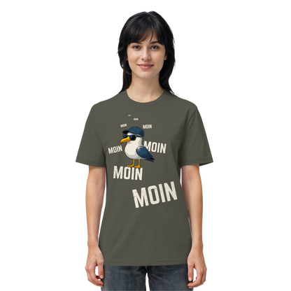 Moin Möwe | Maritimes Lebensgefühl | Unisex Shirt Premium