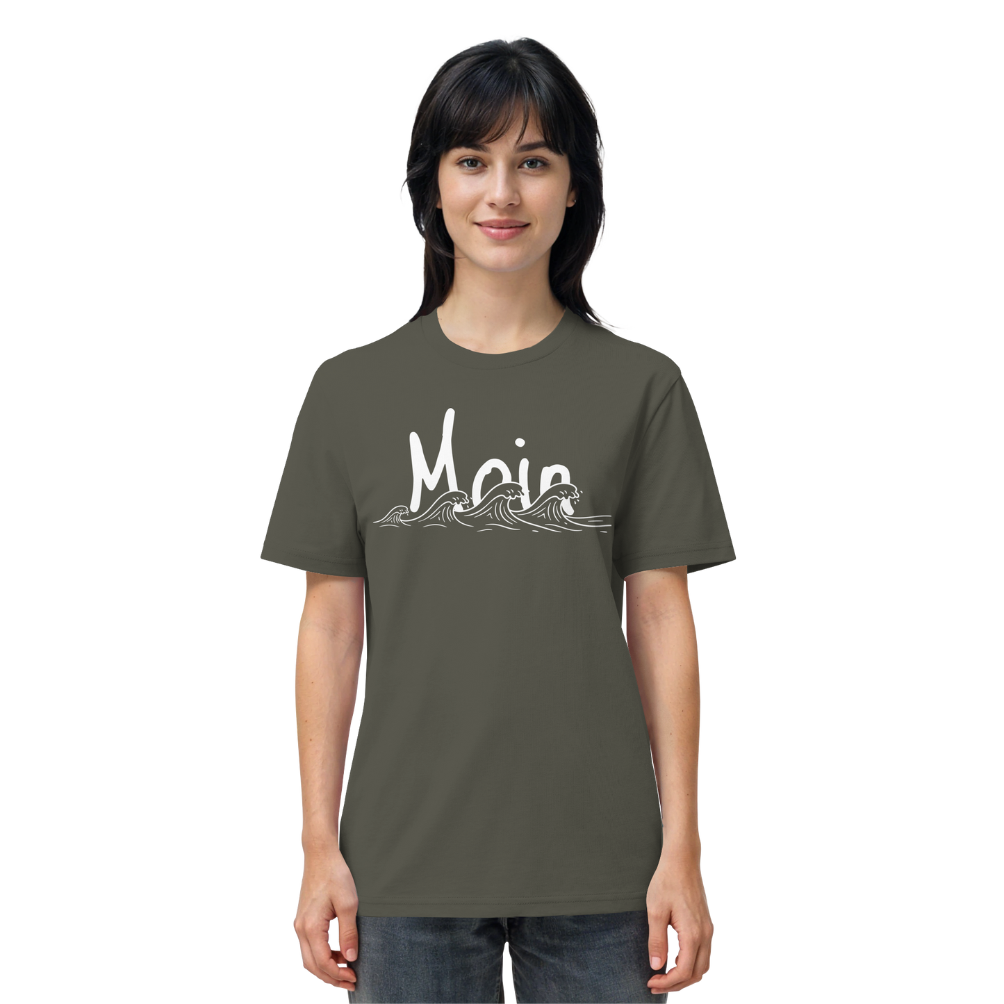 Moin & Wellen | Maritimes Lebensgefühl | Unisex Shirt Premium