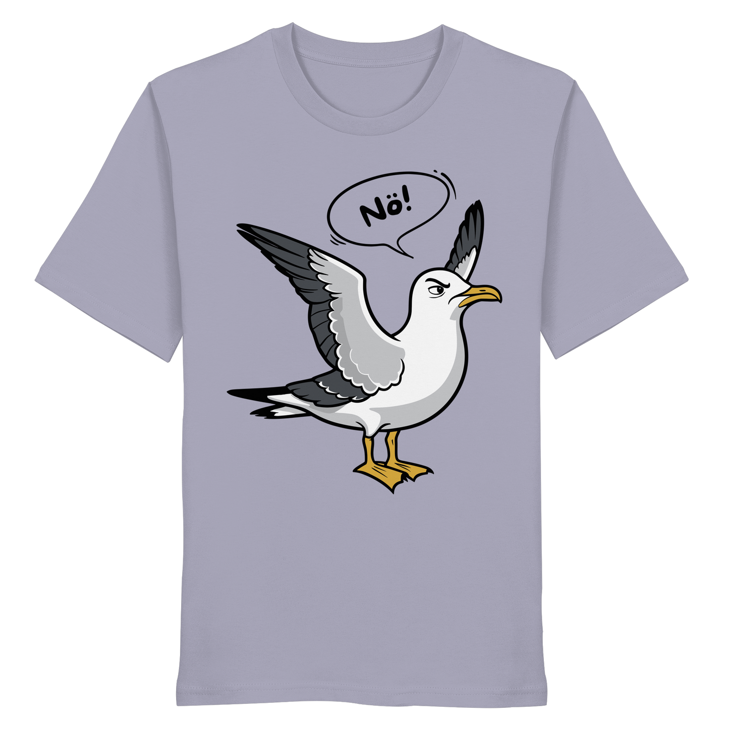 Möwe sagt Nö! | Küstenhumor | Unisex Shirt Premium
