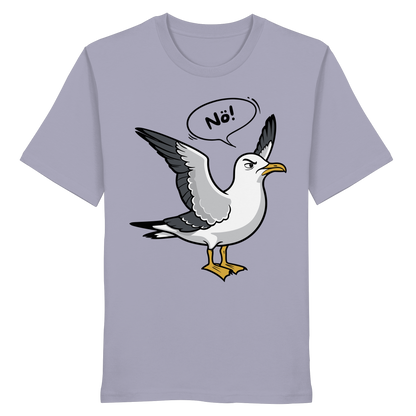 Möwe sagt Nö! | Küstenhumor | Unisex Shirt Premium