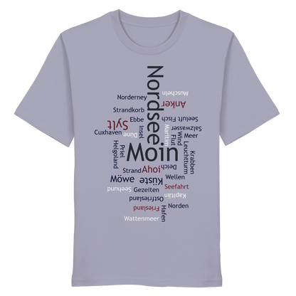 Nordsee Wortwolke | Meeresbrise spüren | Unisex Shirt Premium