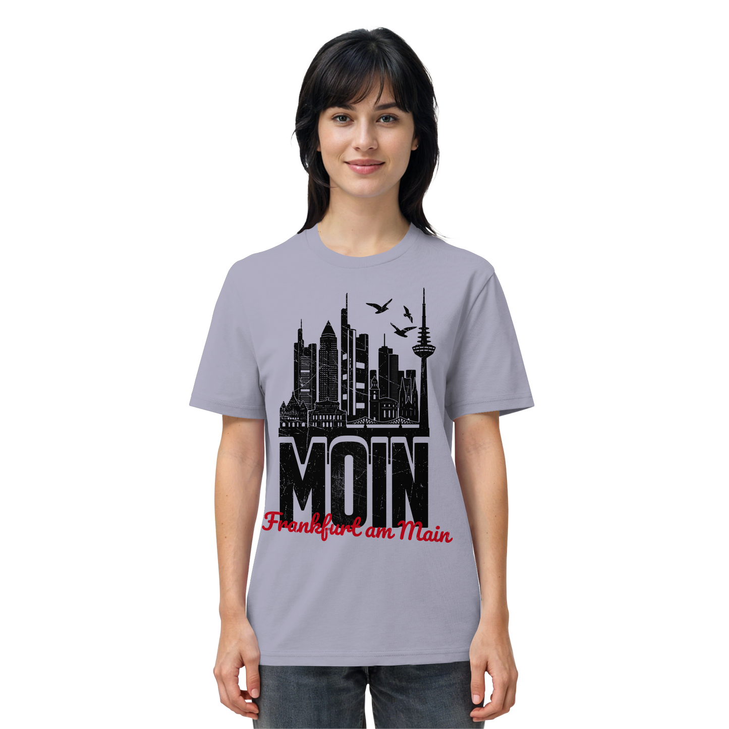 Moin Frankfurt am Main | Gruß von der Küste | Unisex Shirt Premium