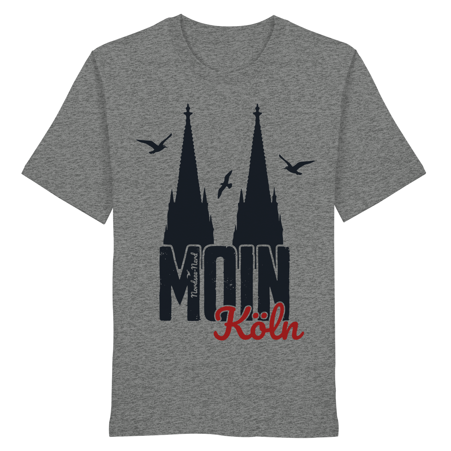 Moin Köln | Gruß von der Küste | Unisex Shirt Premium