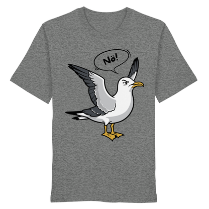 Möwe sagt Nö! | Küstenhumor | Unisex Shirt Premium