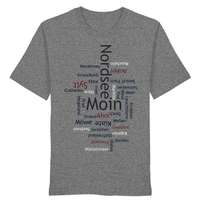 Nordsee Wortwolke | Meeresbrise spüren | Unisex Shirt Premium