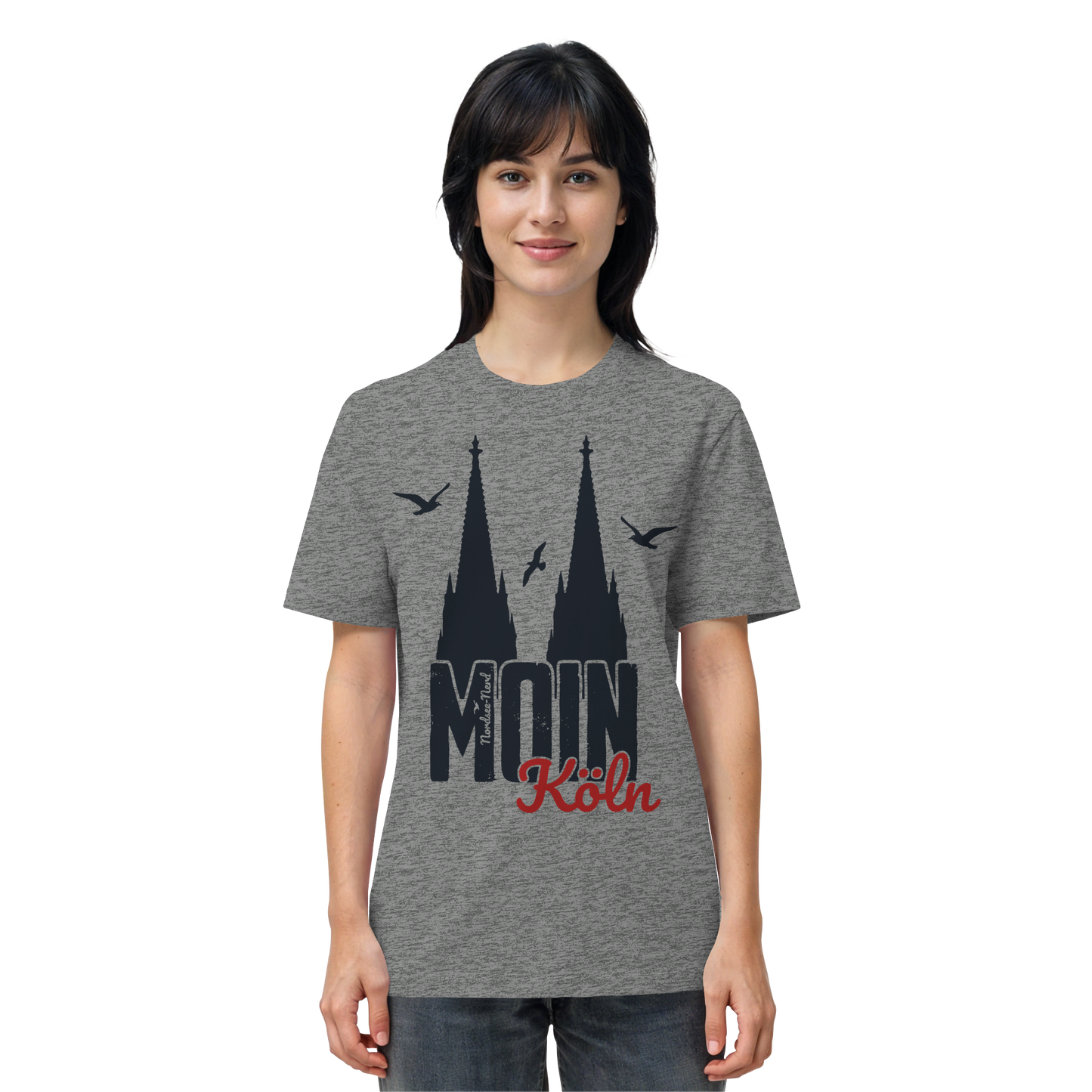 Moin Köln | Gruß von der Küste | Unisex Shirt Premium