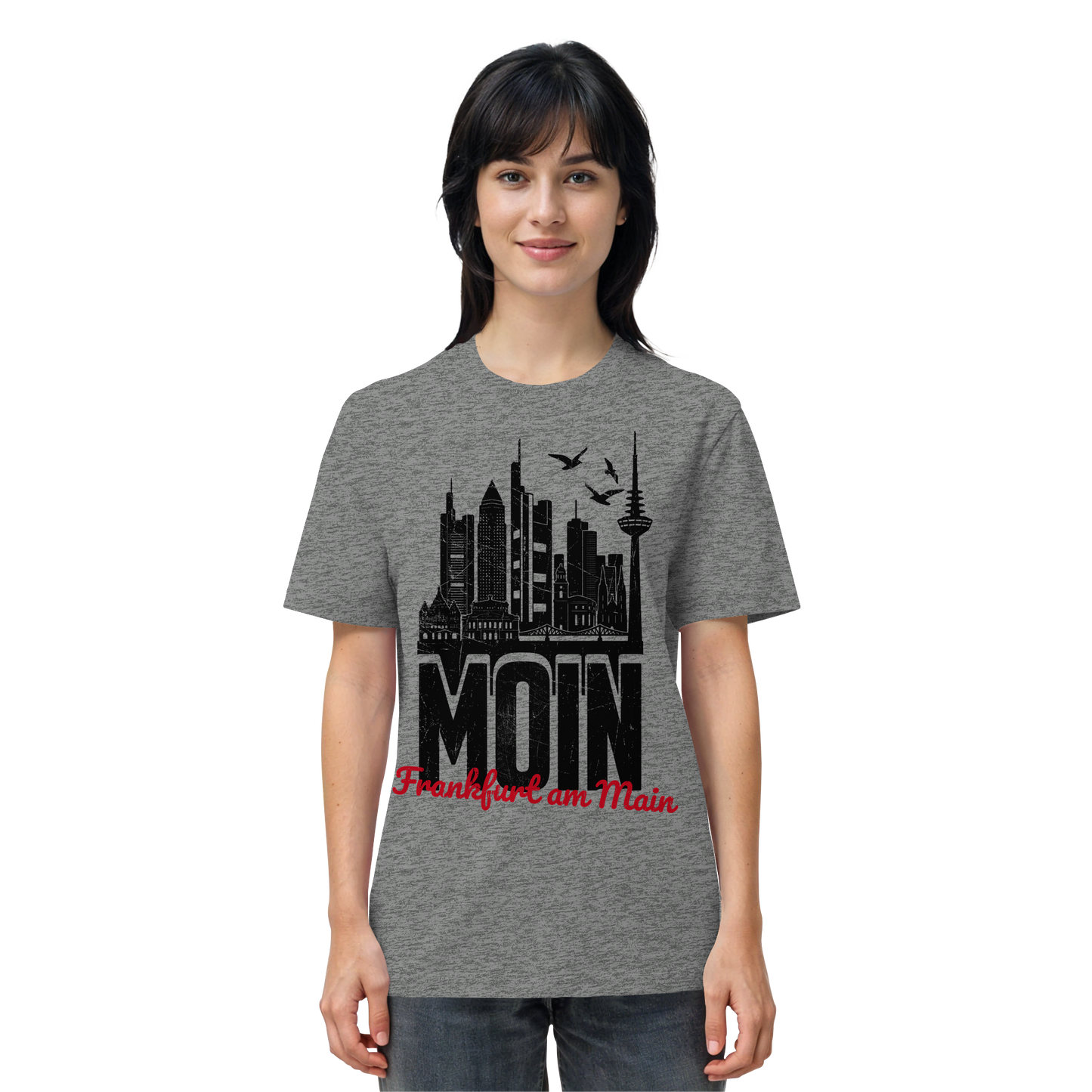 Moin Frankfurt am Main | Gruß von der Küste | Unisex Shirt Premium