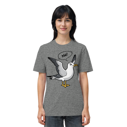Möwe sagt Nö! | Küstenhumor | Unisex Shirt Premium