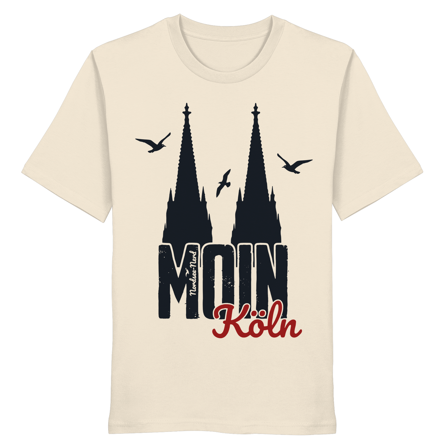 Moin Köln | Gruß von der Küste | Unisex Shirt Premium