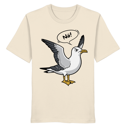 Möwe sagt Nö! | Küstenhumor | Unisex Shirt Premium
