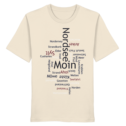 Nordsee Wortwolke | Meeresbrise spüren | Unisex Shirt Premium