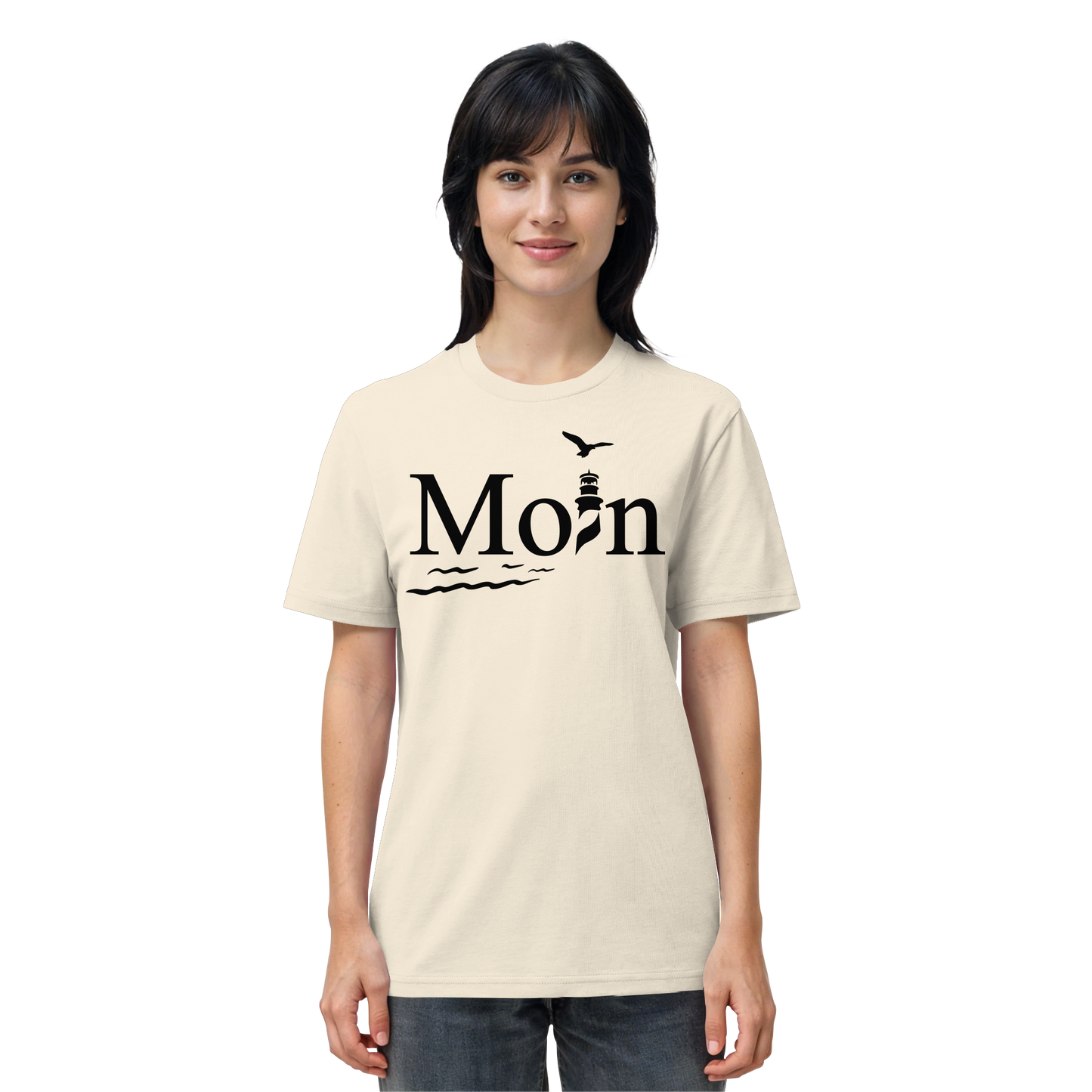 Moin Leuchtturm | Meeresbrise spüren | Unisex Shirt Premium