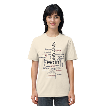 Nordsee Wortwolke | Meeresbrise spüren | Unisex Shirt Premium