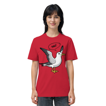 Möwe sagt Nö! | Küstenhumor | Unisex Shirt Premium