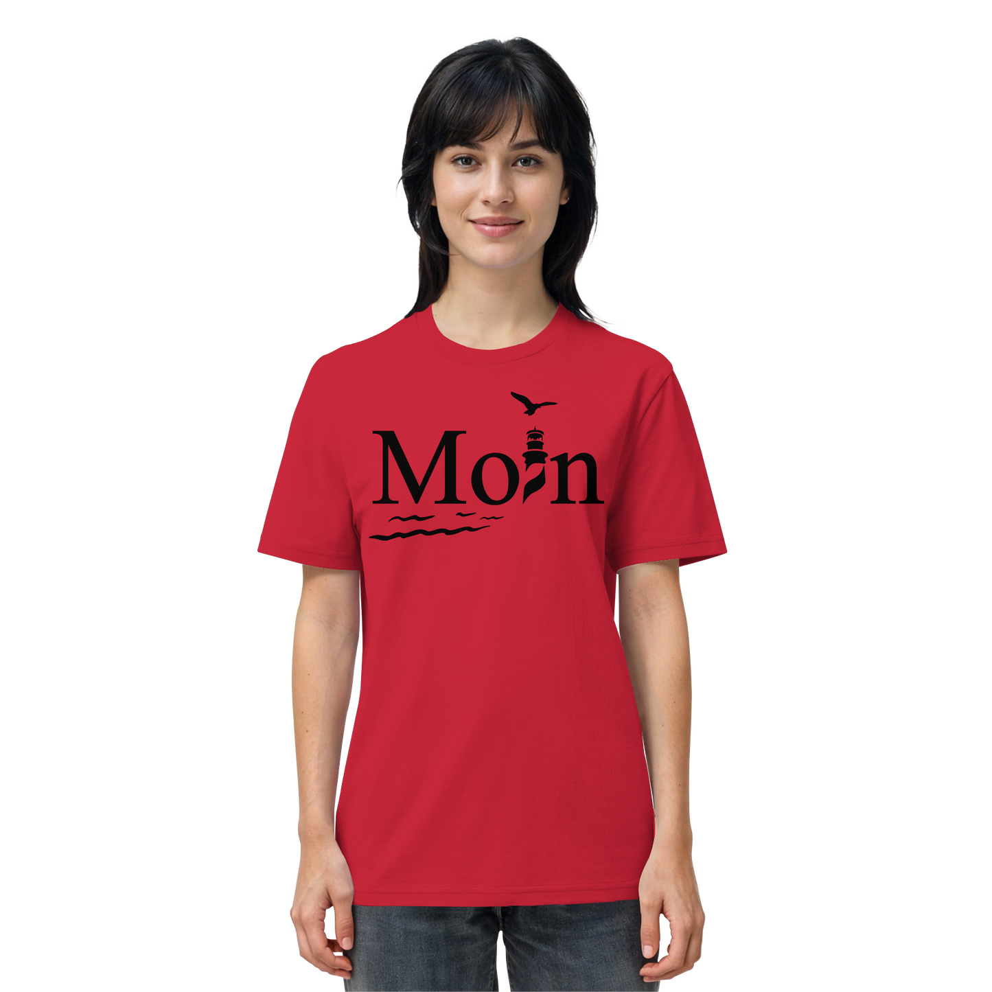 Moin Leuchtturm | Meeresbrise spüren | Unisex Shirt Premium