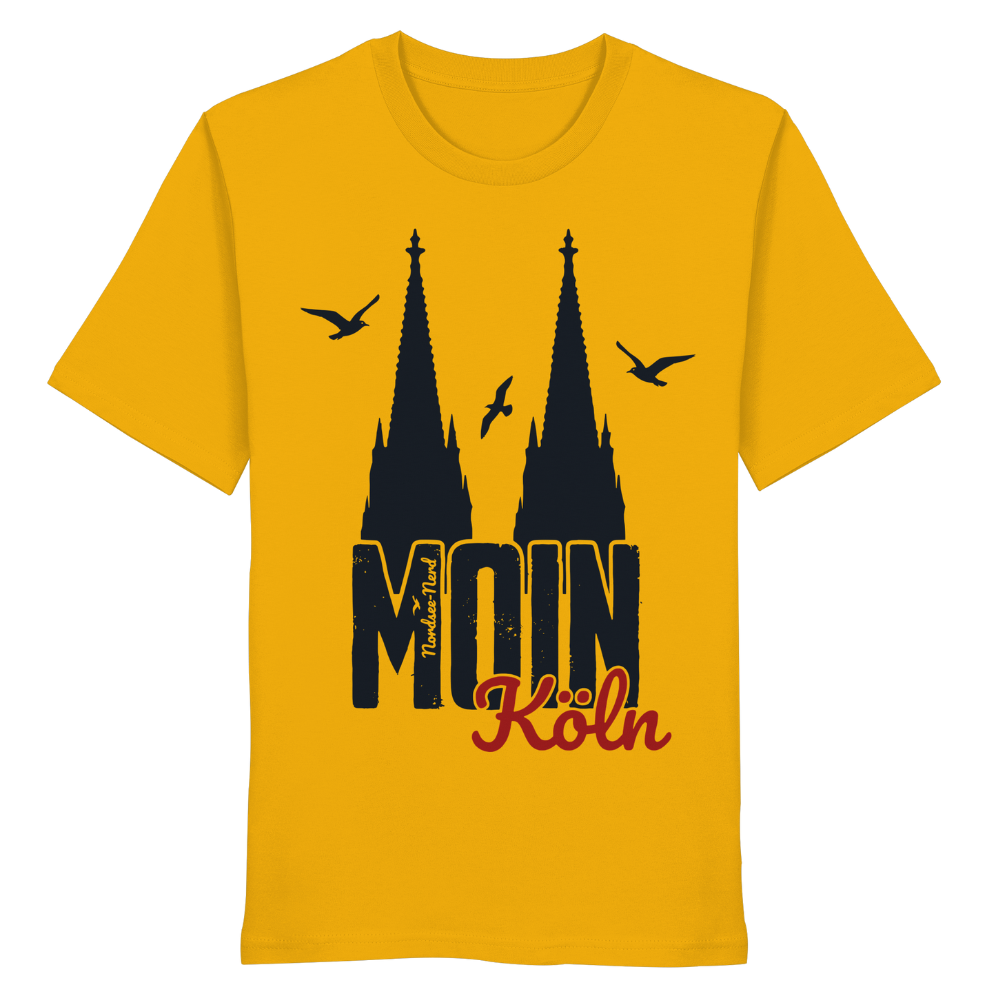 Moin Köln | Gruß von der Küste | Unisex Shirt Premium