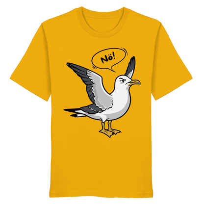Möwe sagt Nö! | Küstenhumor | Unisex Shirt Premium