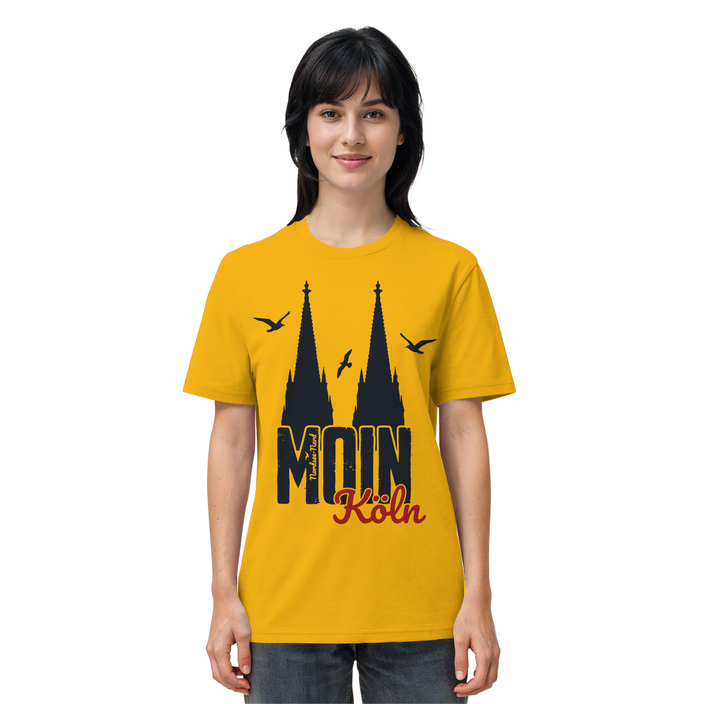 Moin Köln | Gruß von der Küste | Unisex Shirt Premium