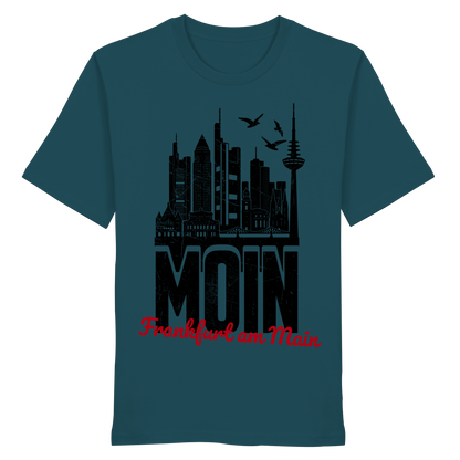 Moin Frankfurt am Main | Gruß von der Küste | Unisex Shirt Premium