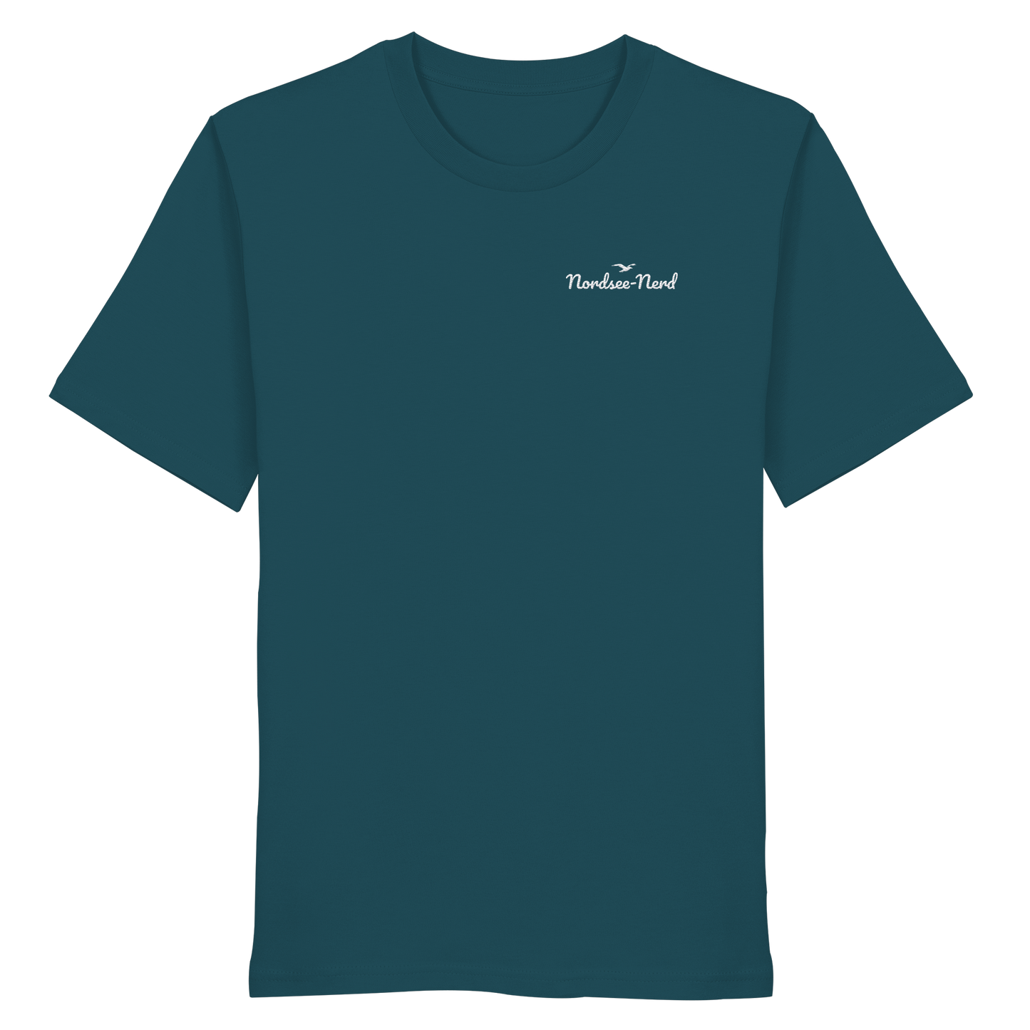 Nordsee-Nerd | Stick-Motiv | Unisex Shirt Premium