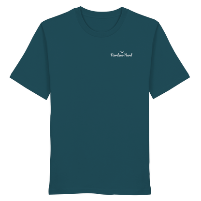 Nordsee-Nerd | Stick-Motiv | Unisex Shirt Premium