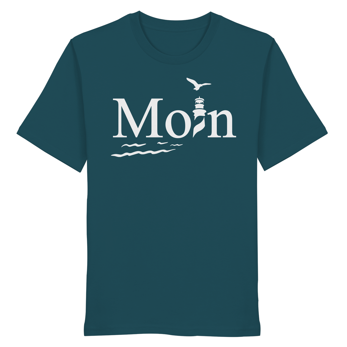 Moin Leuchtturm | Sehnsucht Nordsee | Unisex Shirt Premium