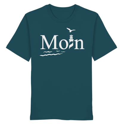 Moin Leuchtturm | Sehnsucht Nordsee | Unisex Shirt Premium