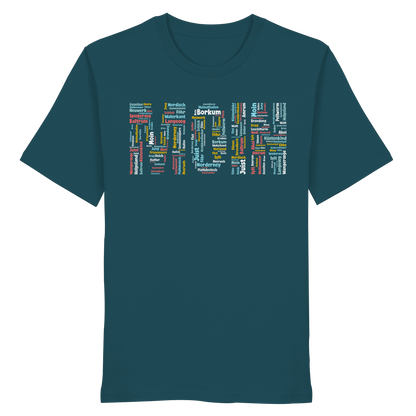 Moin Wortwolke | 100% Bio-Baumwolle | Unisex Shirt Premium