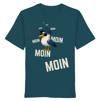 Moin Möwe | Maritimes Lebensgefühl | Unisex Shirt Premium