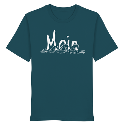 Moin & Wellen | Maritimes Lebensgefühl | Unisex Shirt Premium