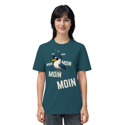 Moin Möwe | Maritimes Lebensgefühl | Unisex Shirt Premium