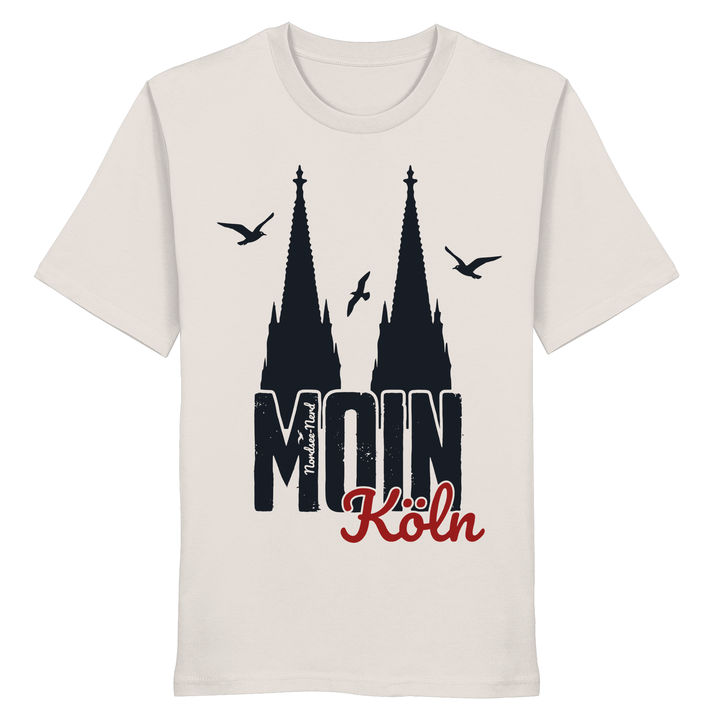 Moin Köln | Gruß von der Küste | Unisex Shirt Premium