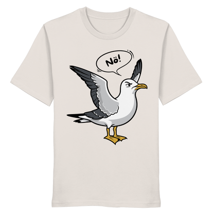 Möwe sagt Nö! | Küstenhumor | Unisex Shirt Premium