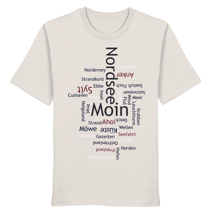 Nordsee Wortwolke | Meeresbrise spüren | Unisex Shirt Premium