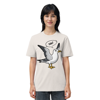 Möwe sagt Nö! | Küstenhumor | Unisex Shirt Premium