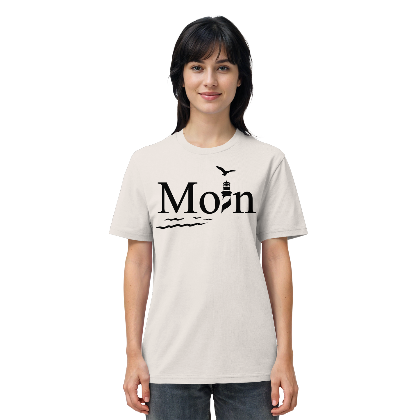 Moin Leuchtturm | Meeresbrise spüren | Unisex Shirt Premium