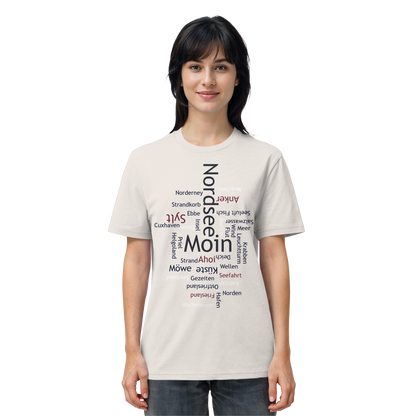 Nordsee Wortwolke | Meeresbrise spüren | Unisex Shirt Premium