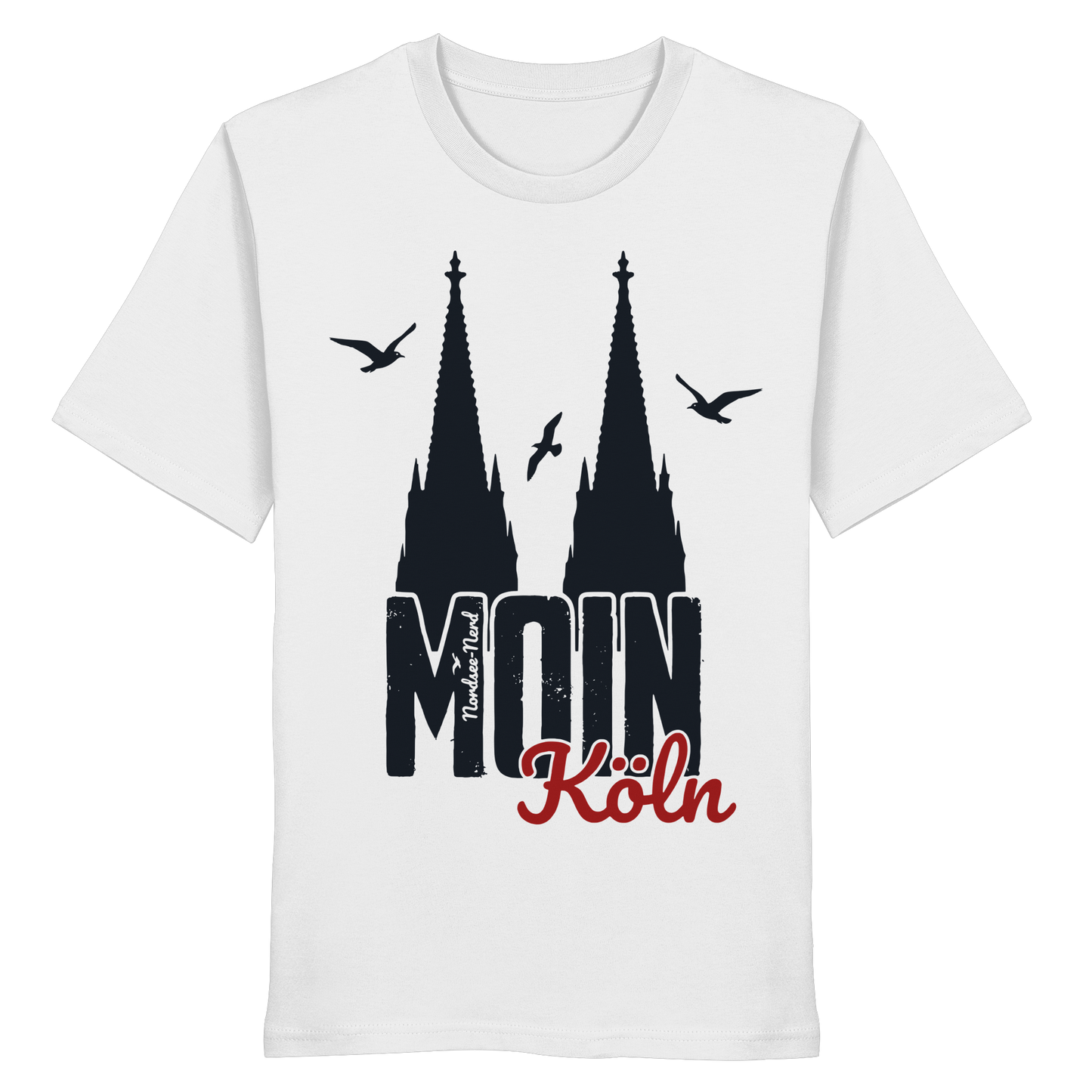 Moin Köln | Gruß von der Küste | Unisex Shirt Premium