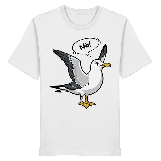 Möwe sagt Nö! | Küstenhumor | Unisex Shirt Premium