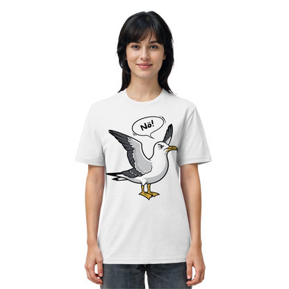 Möwe sagt Nö! | Küstenhumor | Unisex Shirt Premium